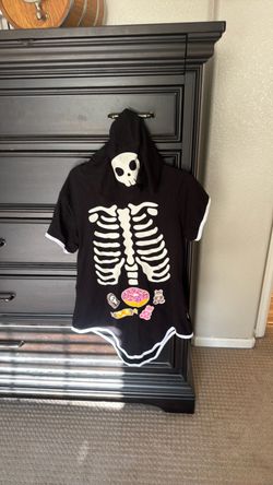 Goth Hooded Onesie Pajamas