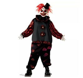 Spirit Halloween "Carver The Clown" Adult Costume (Size XL)