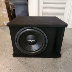 DDX Skar Subwoofer With 12 Inch Enclosure 