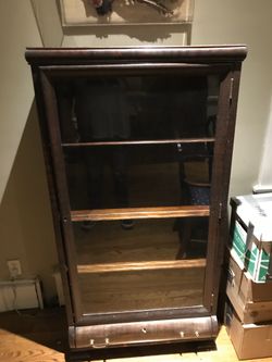 Antique cabinet, beautiful wood