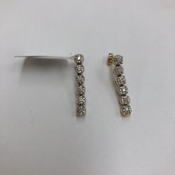 14KT YELLOW GOLD EARRINGS 