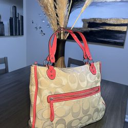 Authentic Pink Coach Bag