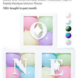 Number ONE birthday Box