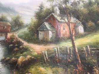 Original hand painted oil painting 22x28. Many other available