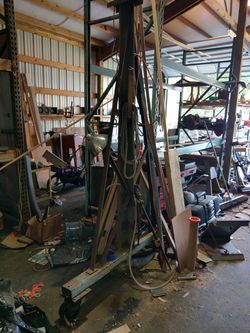 Shop shelf rack