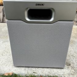 Vintage Sony satellite speaker subwoofer