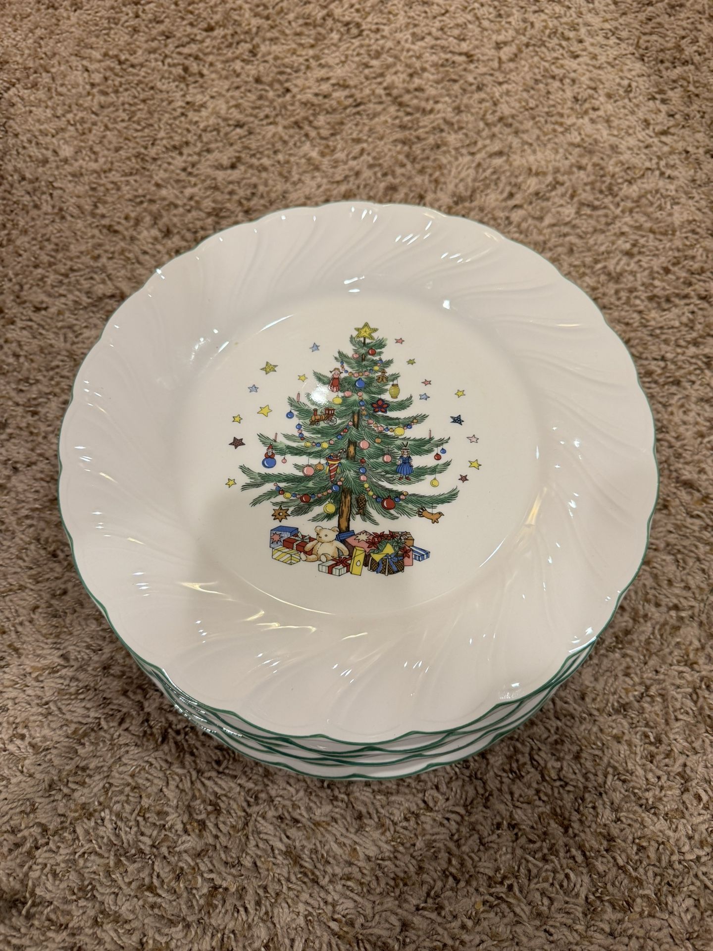 Nikko happy holidays dinner cheap plates
