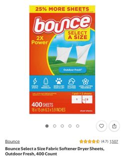 Dryer sheets 400 count