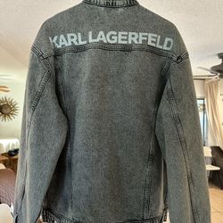 Karl Lagerfeld Denim Jean Jacket 