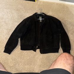 Leather ( Suede ) 100% Leather G-2000 Mens XL Jacket 