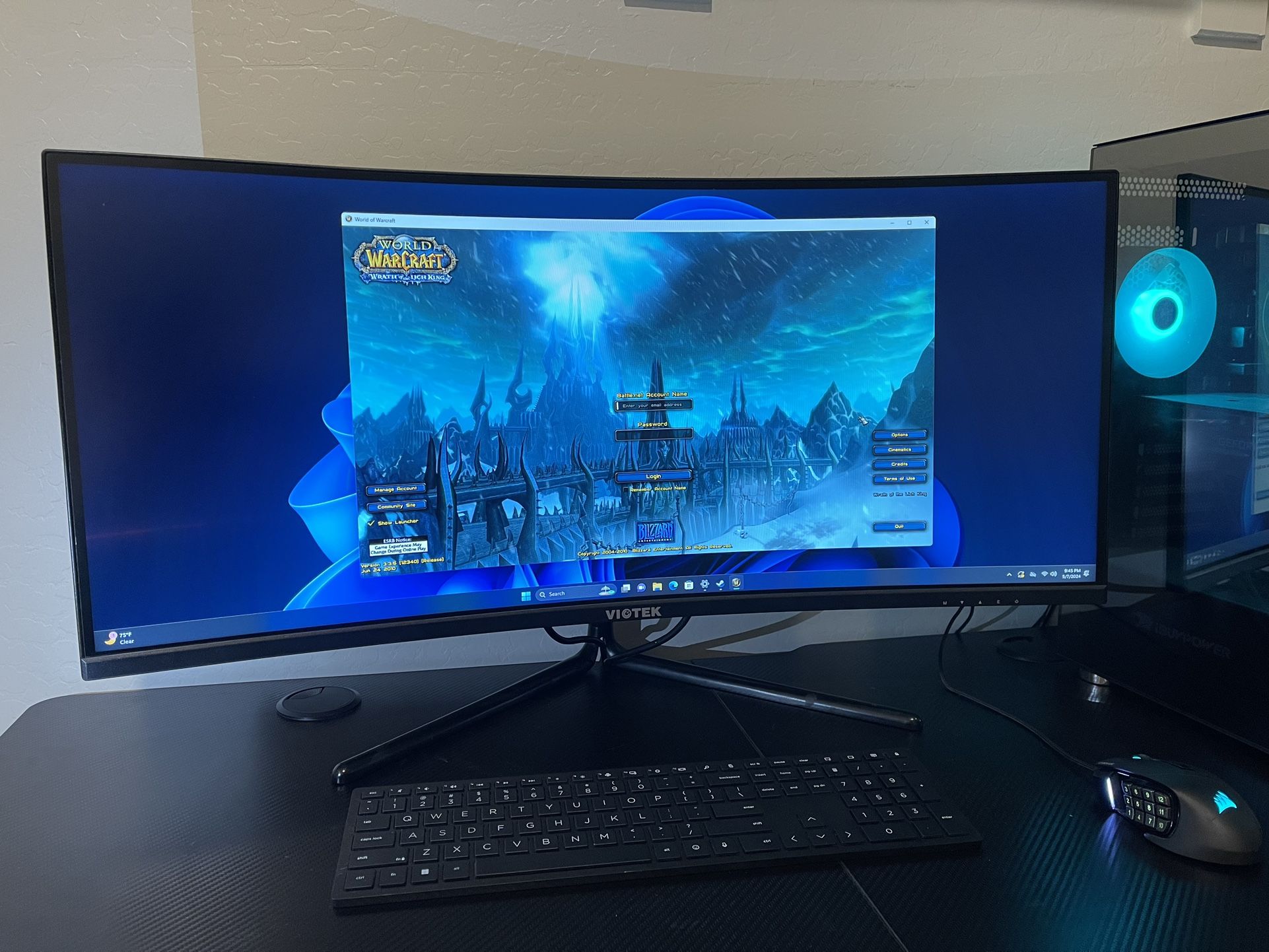 Viotek 34” 100Hz Ultra wide Curved Gaming Monitor for Sale in Buckeye ...