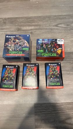 Magic Of The Gathering turtle team up