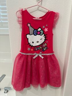 Hello kitty birthday dress size 5/6