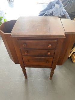 Antique solid wood cabinet