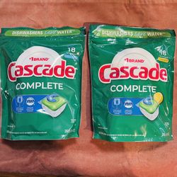 Cascade Complete Dishwasher Pods 18ct