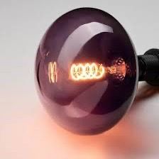 Purple Tinted Edison Style Decorative Bulb