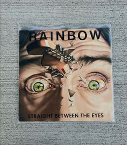 80's Hard Rock Record  RAINBOW  Sttaight Between the Eyes