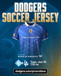 Dodgers Soccer Jersey