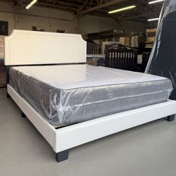 Queen Bed And Mattress 