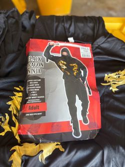 Black Dragon Ninja Adult Costume