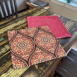 (2) Boho Style Throw Pillow Cases