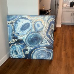 Large blue agave canva