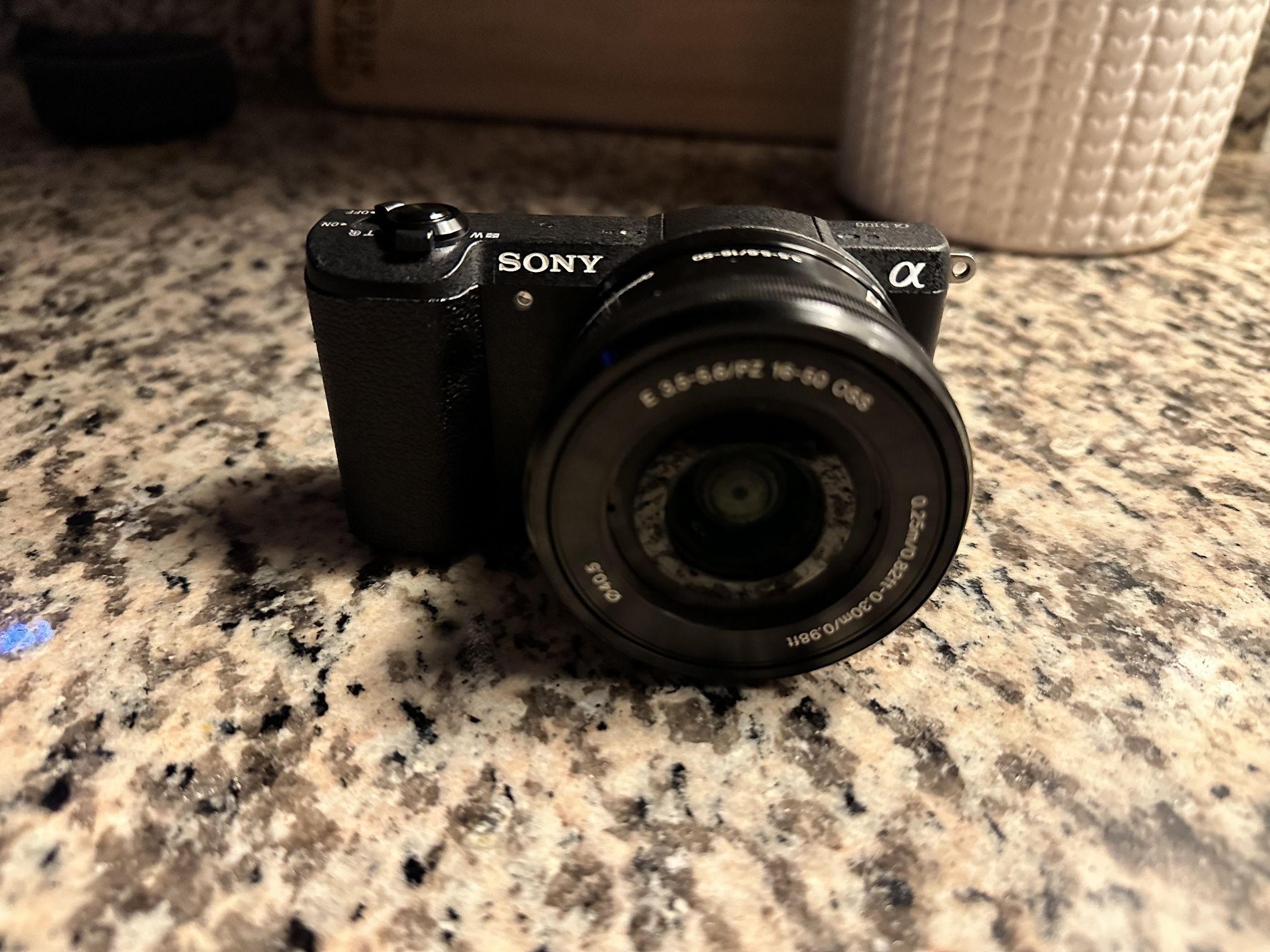 Sony Alpha a5100 Mirrorless Digital Camera with 16-50mm Lens - Black