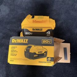 Dewalt 20v 4ah Battery 