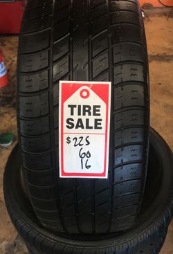 225/60/16 UNIROYAL TIGER $160.00