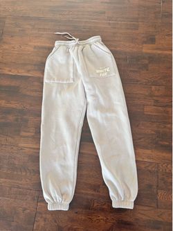 White Fox sweatpants