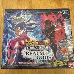 Dragonball Super Card Game Realm Of The Gods Booster Box