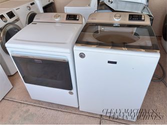 Maytag Washer and Electric Dryer 90 Day Warranty Some Delivery