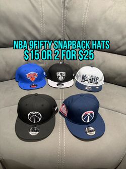Washington, wizards, Brooklyn, Nets, Orlando Magic, and New York Knicks NBA new era Washington, Wizards, Brooklyn, Nets, Orlando Magic, and New York K