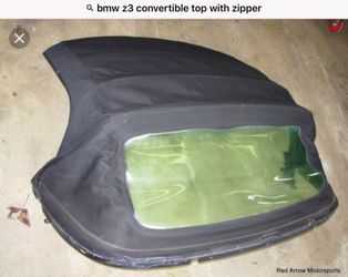 BMW Z3 Convertible Top W/Zipper (Hard to find).