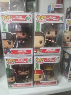 Funko Pop Jingle All The Way Set of 4 40 x 4