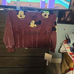 Sweater Mnie N Mike Mouse