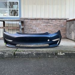 2023 Tesla Model 3 Front Bumper Cover #B1040 TA1000 104 