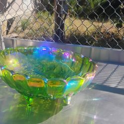 Antique Glass Bowl 