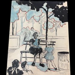 Gassert Illustration Artist 8x10 Unframed 1939 