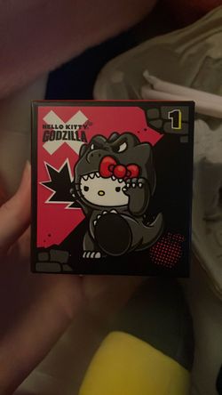 Hello Kitty X Godzilla McDonalds toy
