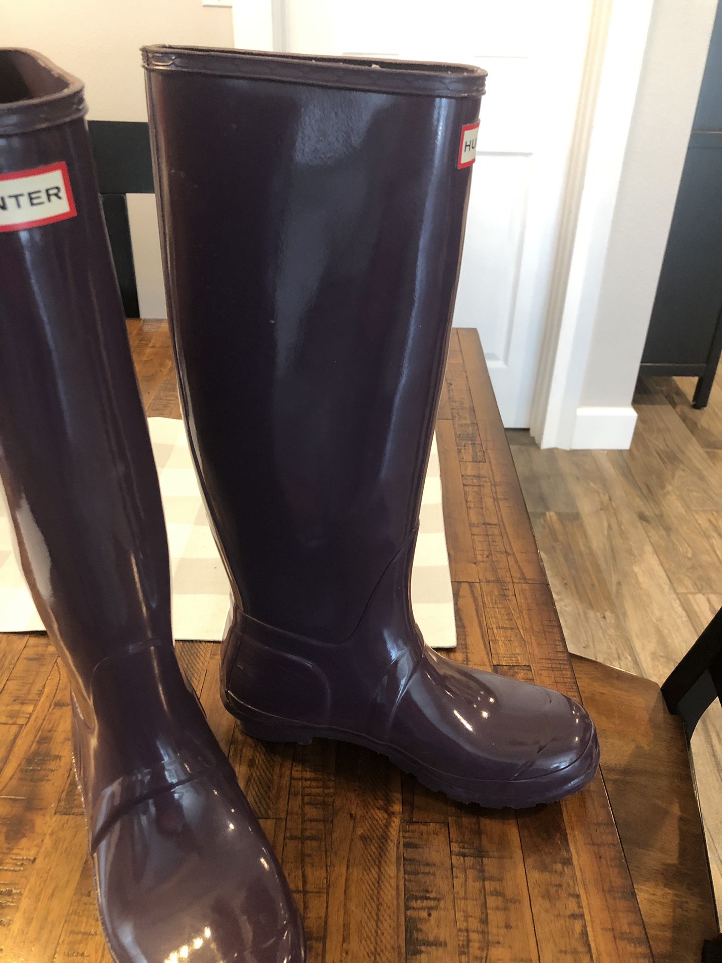 Ladies hunter rain boots