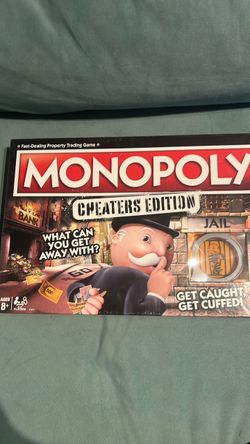 Monopoly Cheaters Edition Board Game