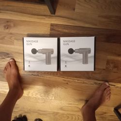 2 Massage Guns With Atatchments