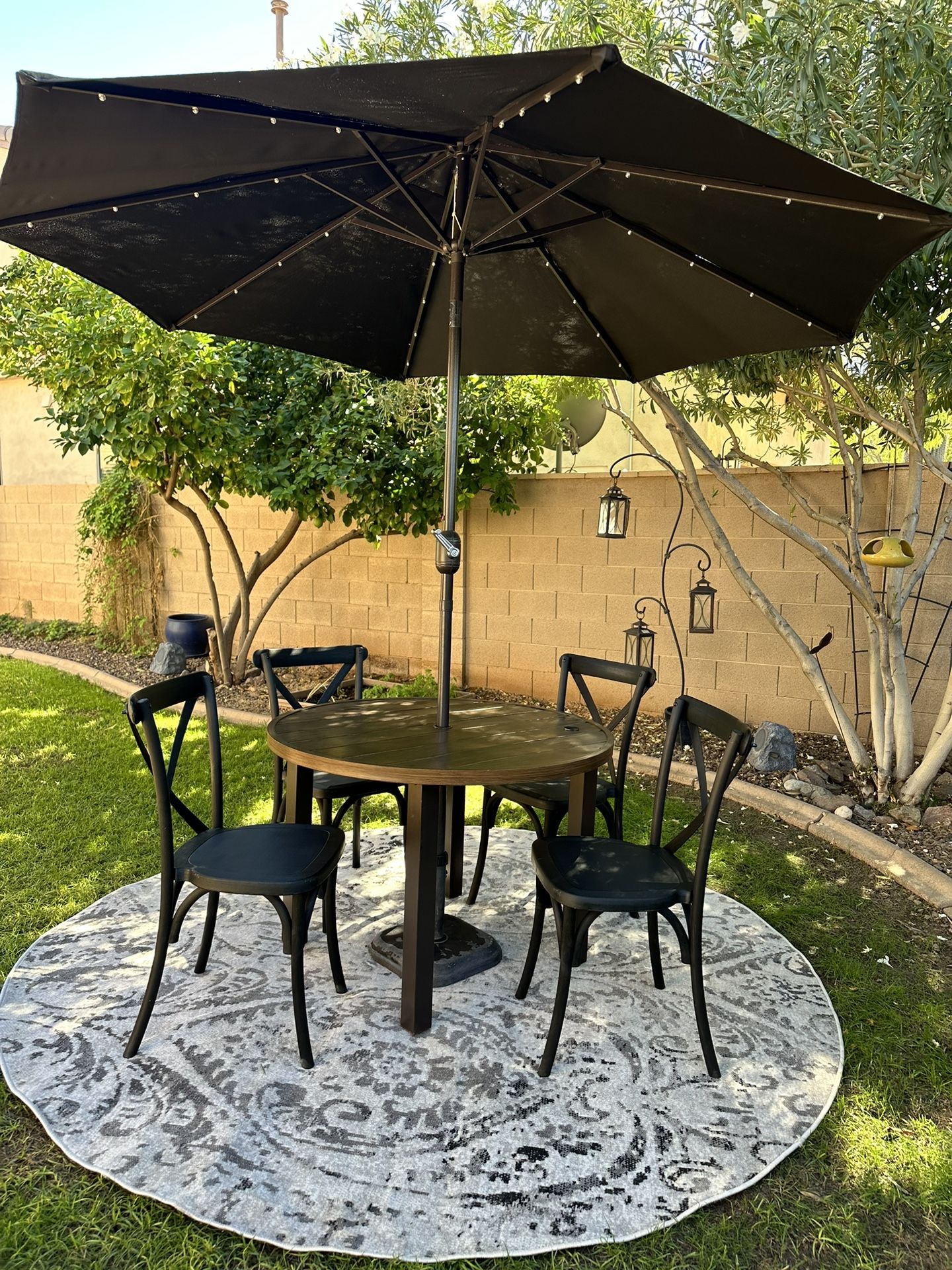 Outdoor Patio Dining Furniture Set