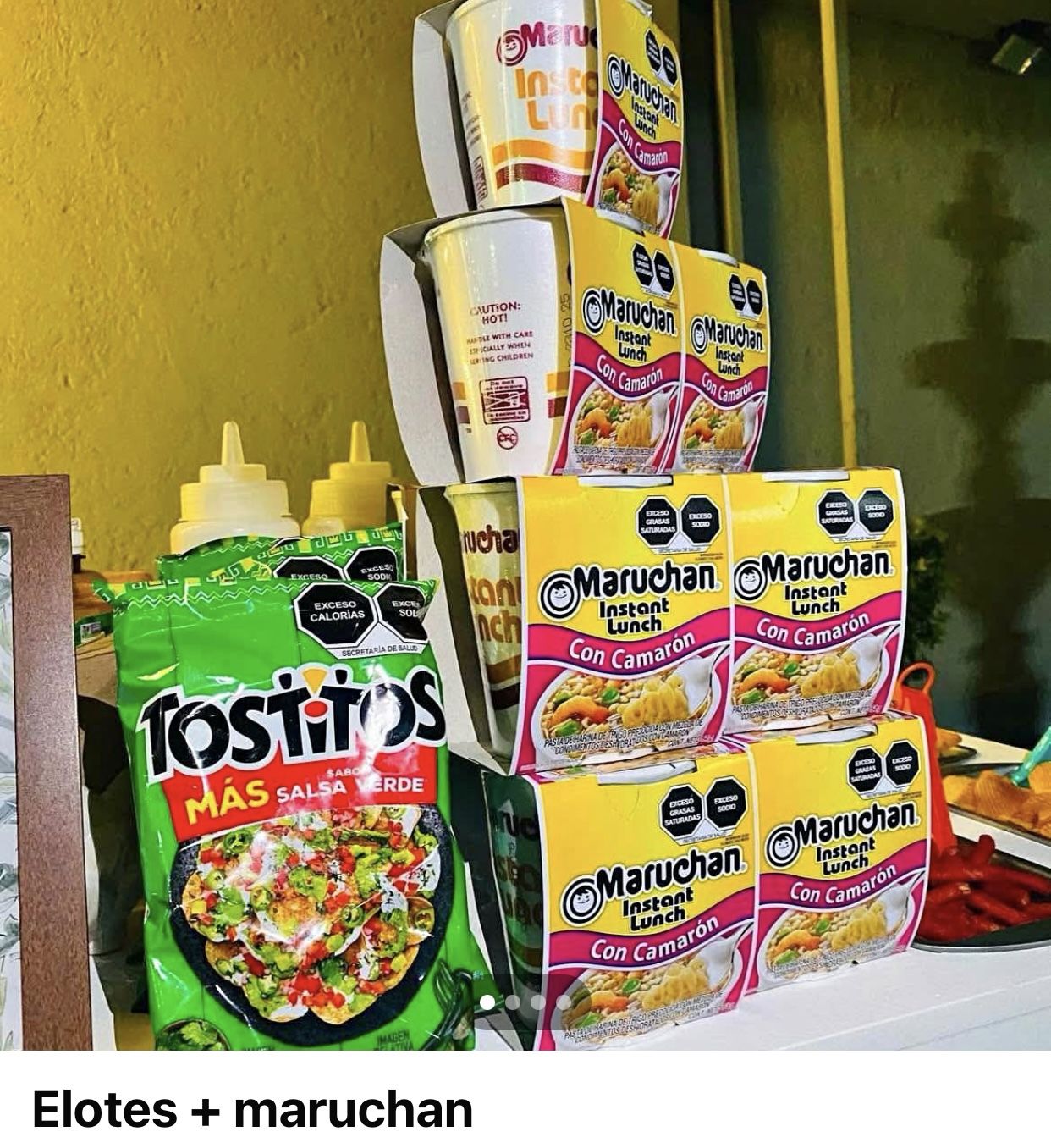Elote + Maruchan