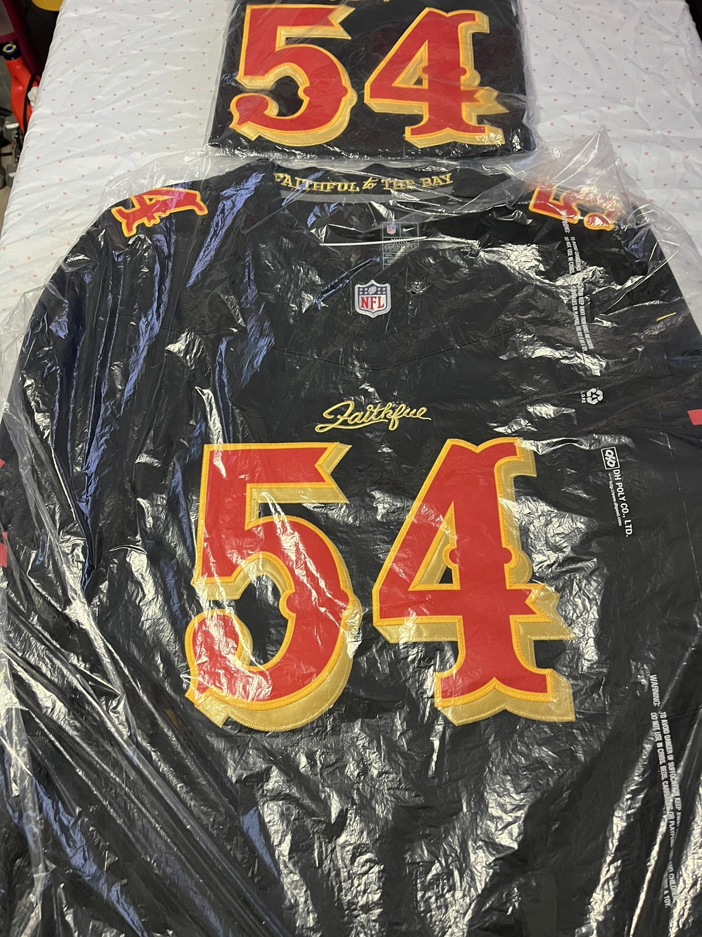 49ers #54 Warner Rivalry Faithful New Nike