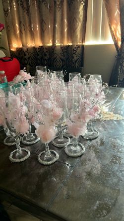 18 copas de brindis