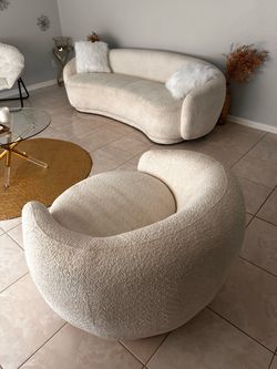 Brand new white couch