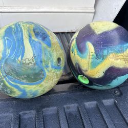 2 bowling balls
