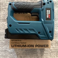  New Staple Cordless lithium-on tacker for upholstery & light construction jobs 